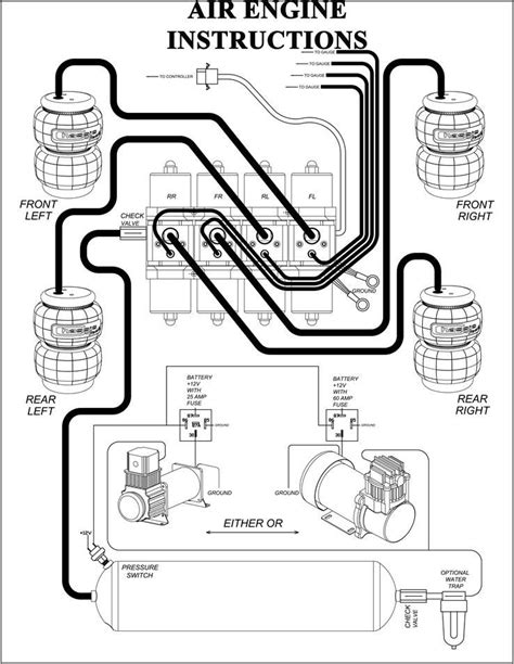 Semi Truck Air Compressor Diagram