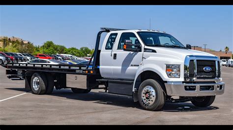 2016 Ford F-650 Century Rollback Tow Truck Walkaround - YouTube