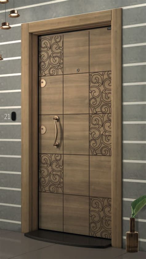 wood door design best - Solid Exterior Flat Teak Wood Main Double Front ...