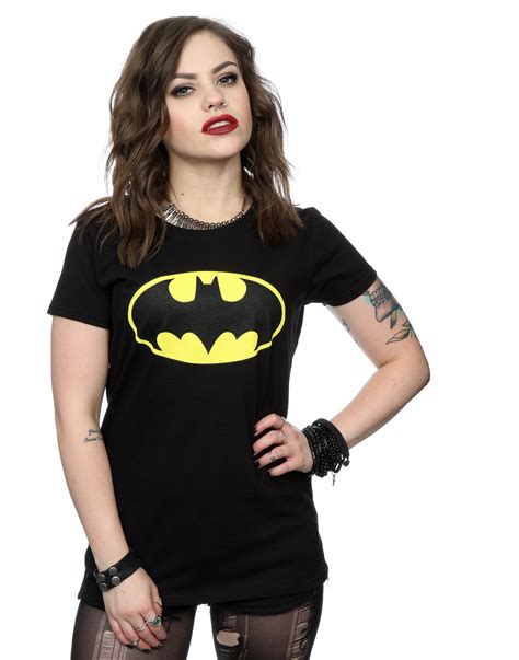 DC Comics Women's Batman Logo T-Shirt | eBay