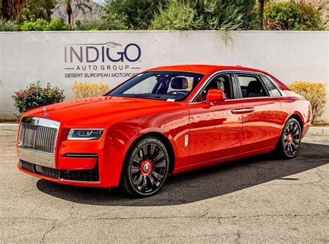 Check The Spec: 2021 Rolls-Royce Ghost Finished In Indy Red