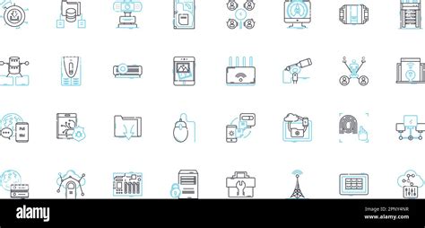 Carbon dating linear icons set. Radiocarbon, Isotopes, Decay, fossils, accuracy, geochronology ...