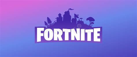 Fortnite Logo Blue Background - Parketis