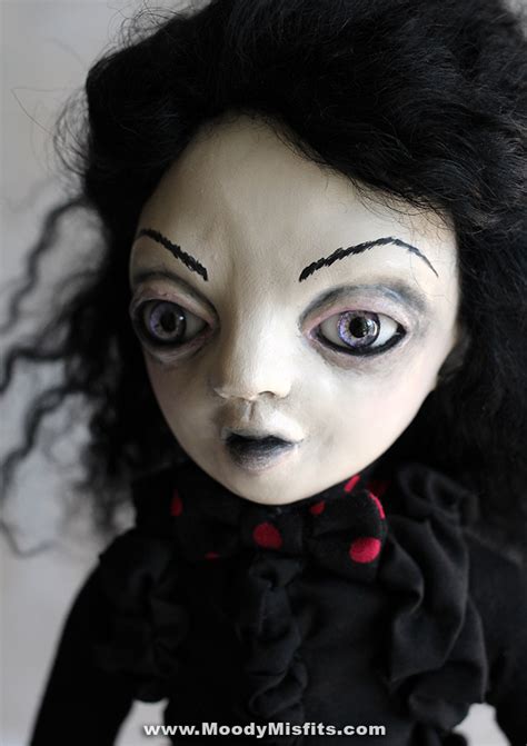 Gothic Art Dolls Handmade Goth Dolls For Collectors