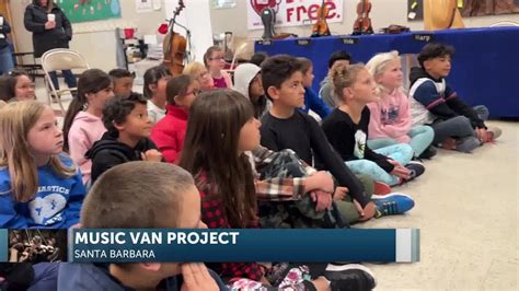 The Santa Barbara Symphony’s Music Van visits Buena Vista Elementary in Lompoc - YouTube