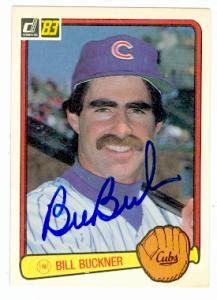 Bill Buckner autographed Baseball Card (Chicago Cubs) 1983 Donruss #99