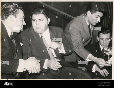 Gangsters, London, 1960's - the Kray twins and associates Stock Photo ...