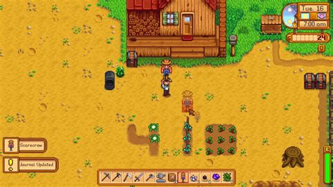 How to make a Scarecrow - Stardew Valley - YouTube