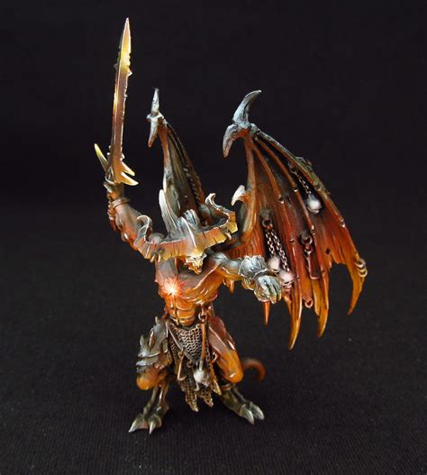 CoolMiniOrNot - Chaos Daemon Prince Belakor | Fantasy miniatures ...