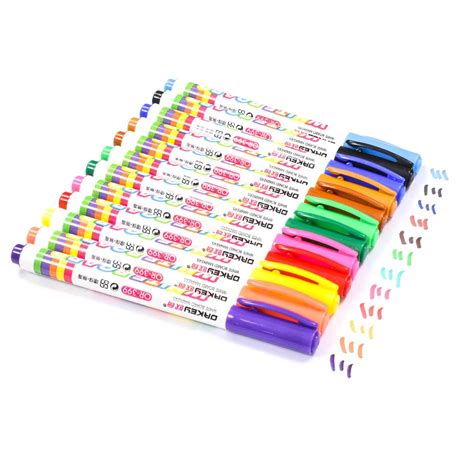 12 Colors Whiteboard Markers Liquid Chalk Erasable Maker Pen Glass Ceramics Easy Erasing Art ...