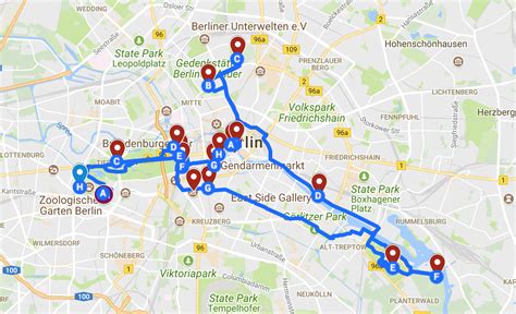 Walking tour of Berlin - with google maps | Cal McTravels