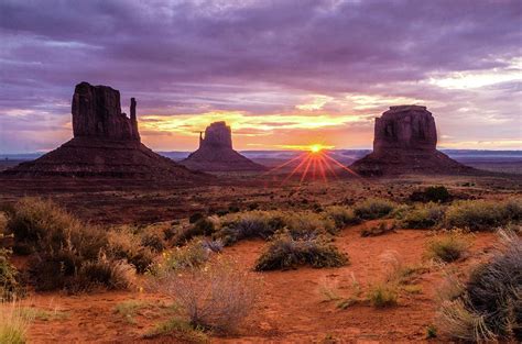 Monument Valley Sunrise Photograph by Eric Albright