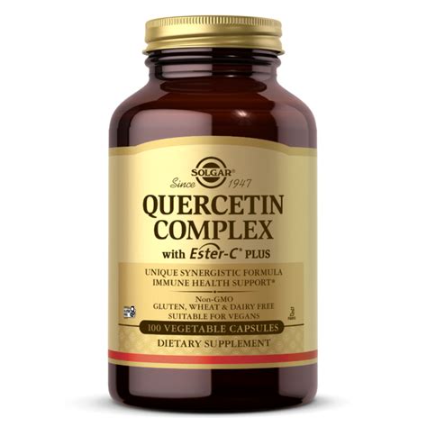 Quercetin Complex with Ester-C® Plus Vegetable Capsules - General Health - Solgar