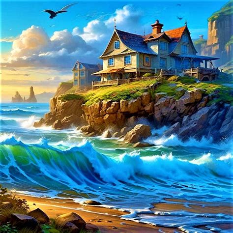 Solve Landscape jigsaw puzzle online with 64 pieces