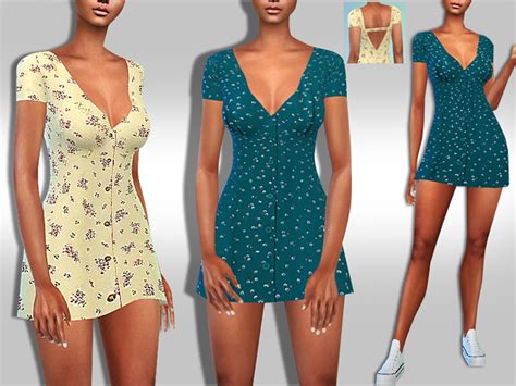 Sims 4 Casual Dress Cc To Download All Free Fandomspot | Parkerspot