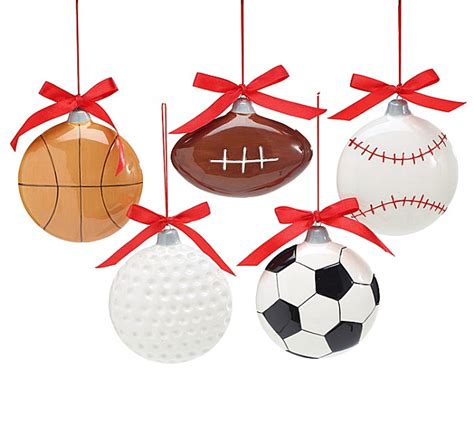 Ceramic Sports Ornaments