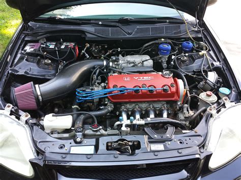 96 Honda Civic Engine Bay - Honda Civic