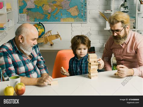 Happy Man Family Image & Photo (Free Trial) | Bigstock