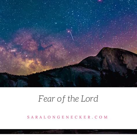 Fear of the Lord