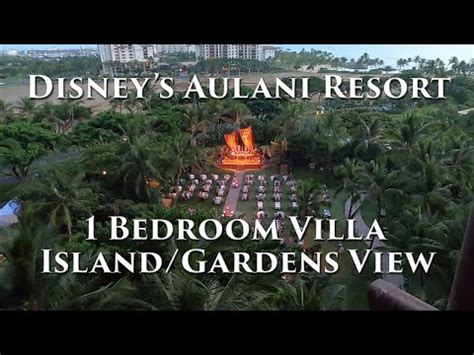 Disney's Aulani Resort One Bedroom Villa Island Gardens View #Aulani #1BedroomVilla #Hawaii # ...