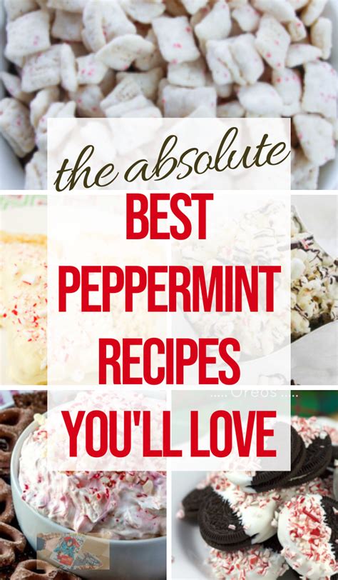 The Best Peppermint Recipes