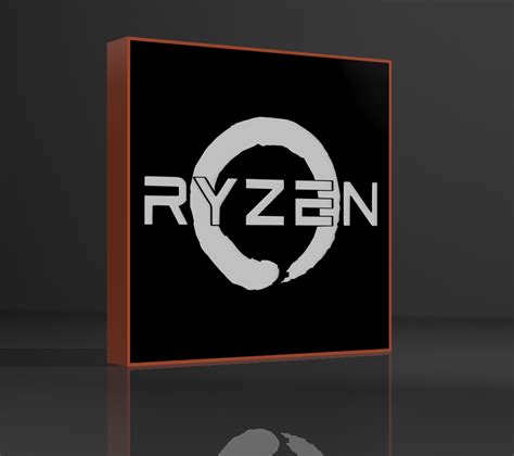 3D file Ryzen Logo Lamp 🔦・Model to download and 3D print・Cults