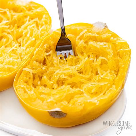 Microwave Spaghetti Squash (Fast & Easy) - TopFoodClub