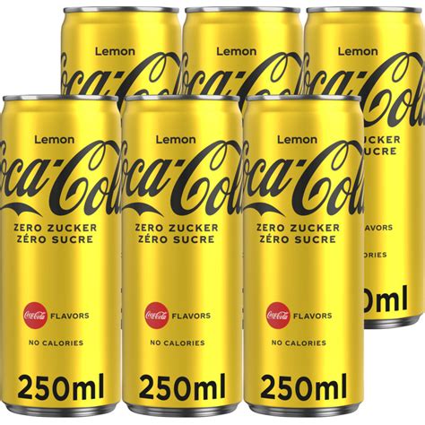 Buy Coca-Cola Zero Lemon 6x 25cl cheaply | coop.ch