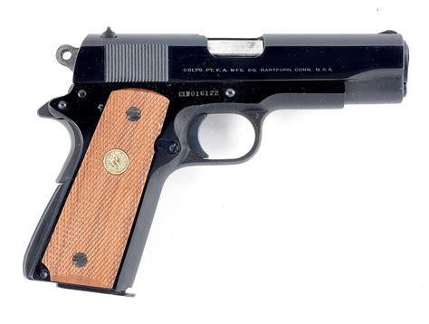 Lot Detail - (M) COLT COMMANDER LIGHTWEIGHT .45 ACP SEMI-AUTOMATIC PISTOL WITH BOX (1972).