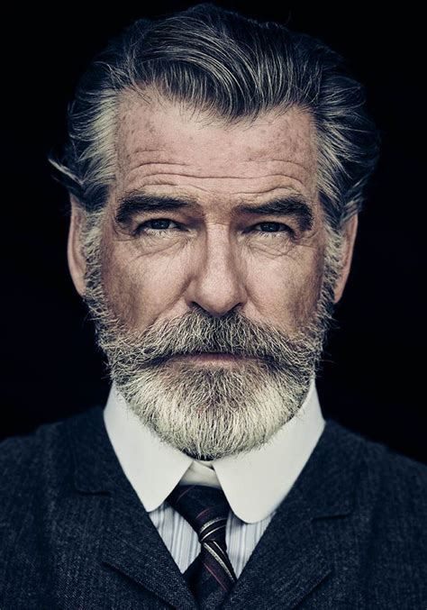 Related image | Hair and beard styles, Beard styles, Pierce brosnan