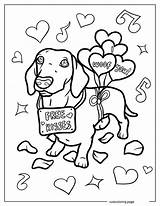 Dachshund Coloring Pages20  Free Printable coloring Pages Cute sketch template