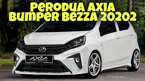 Perodua Axia Modified | Bumper Bezza 2020 - Car Turning - YouTube