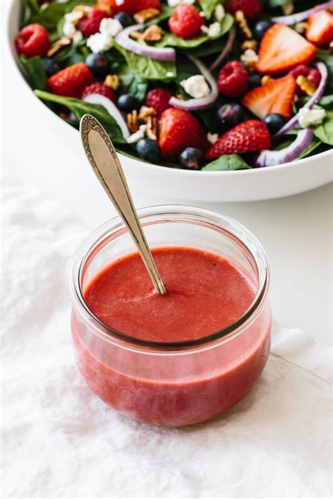 Raspberry Vinaigrette (Better Than Store-Bought) | Downshiftology