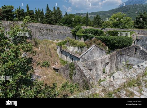 Spanish Fortress Herceg Novi in Montenegro Stock Photo - Alamy