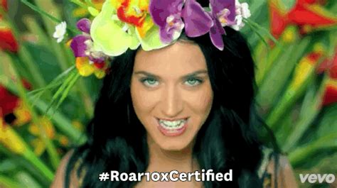 Katy Perry Roar GIF by Vevo - Find & Share on GIPHY