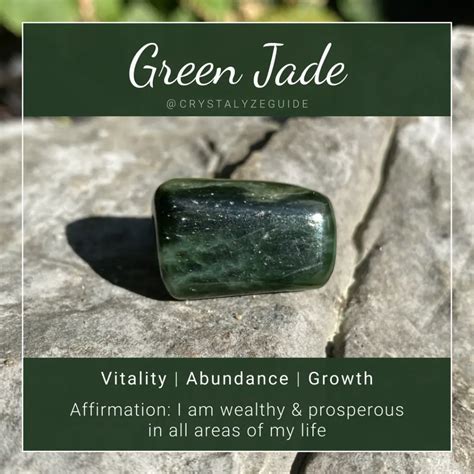 Green Jade Meaning, Properties & Chakras | Crystalyze