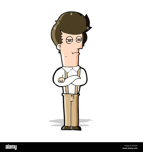 cartoon annoyed man Stock Vector Image & Art - Alamy