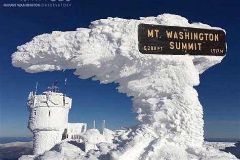 Mount Washington, NH Just Experienced Biggest Windstorm in a Decade ...