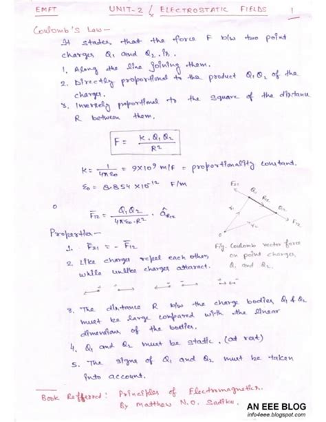 Electrostatic fields