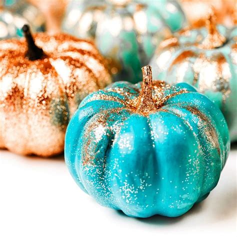 Blue Pumpkins Decor To Brighten Up Any Space! - Pumpkinlicious | Blue pumpkins, Pumpkin ...