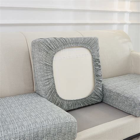 Stretch Sofa Cushion Cover, Replacement Printed Couch Seat Cushion ...