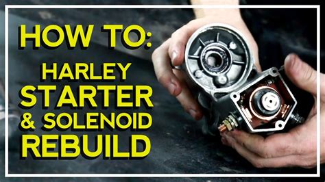 How to: Harley Davidson Starter & Solenoid Rebuild - YouTube