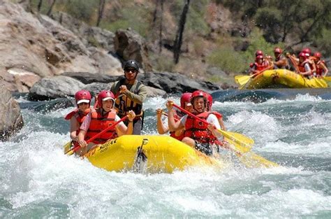 Family Rafting Trips: Stanislaus River At Knights Ferry, California