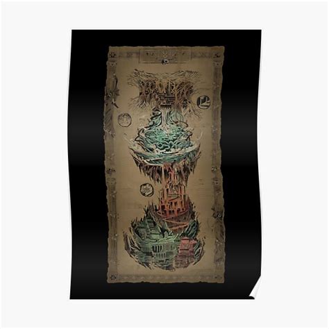 Hades (Game) - Map Of The Underworld Premium Matte Vertical Poster