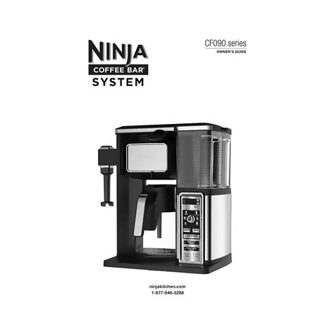 Ninja Coffee Bar System CF090 CF4 User Manual