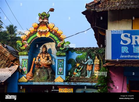 Varkala Temple, Janardana Swami Temple, Varkala, Kerala, India Stock ...