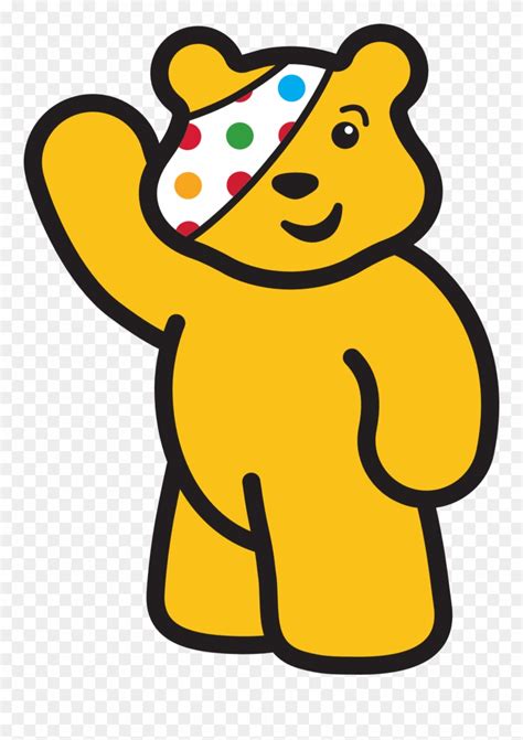 Pudsey Bear - Children In Need Bear Clipart (#651517) - PinClipart