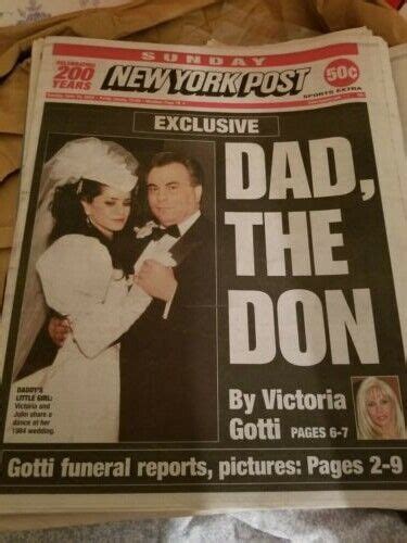 John Gotti Funeral New York Post Sunday June 16th 2002 | eBay