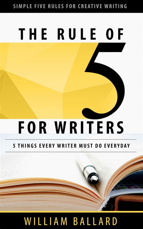 The Rule of 5 for Writers [E-Book]