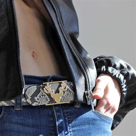 Python Logo Belt--3 Week Delivery – Taxidermy